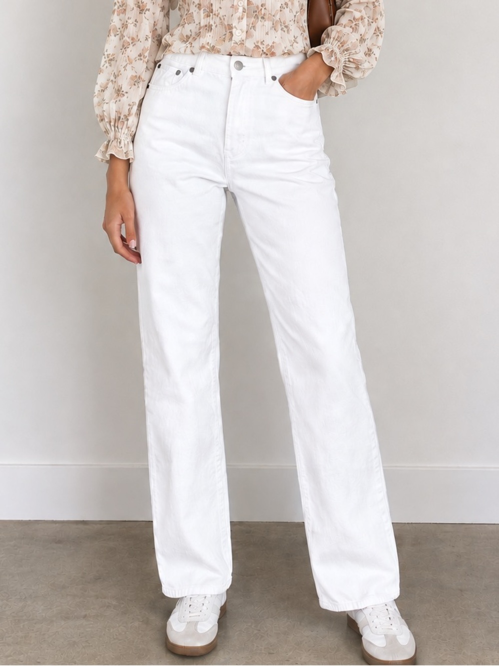 Ralph Lauren Women’s Classic White Jeans - Clean Straight Fit